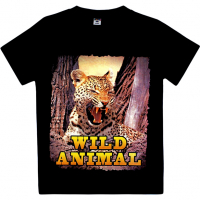 20-103111 "WILD" Футболка, 8-12 лет, черный 20-103111 "WILD" Футболка, 8-12 лет, черный